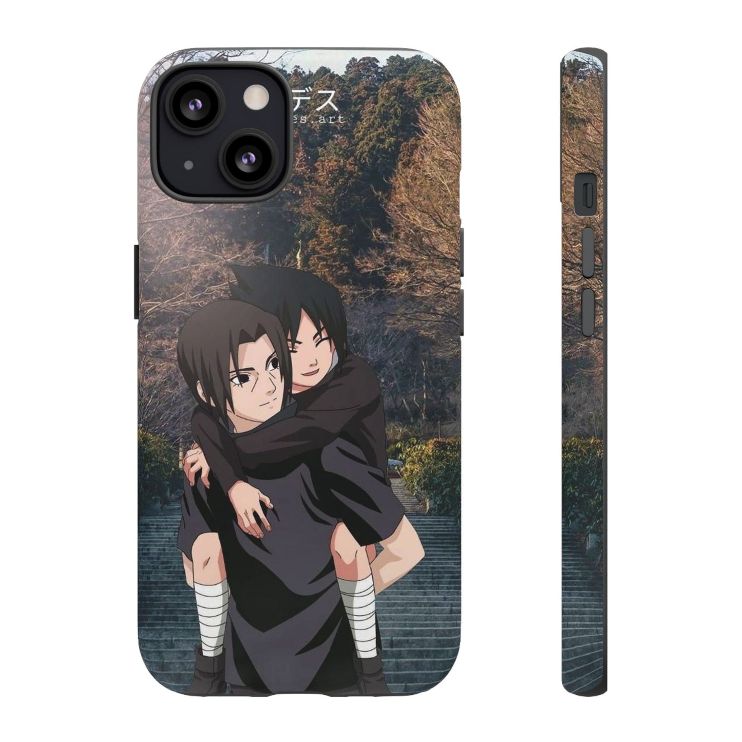 Itachi and Kid Sasuke Phone Case