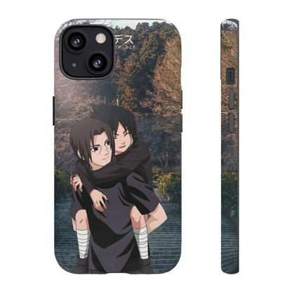 Itachi and Kid Sasuke Phone Case