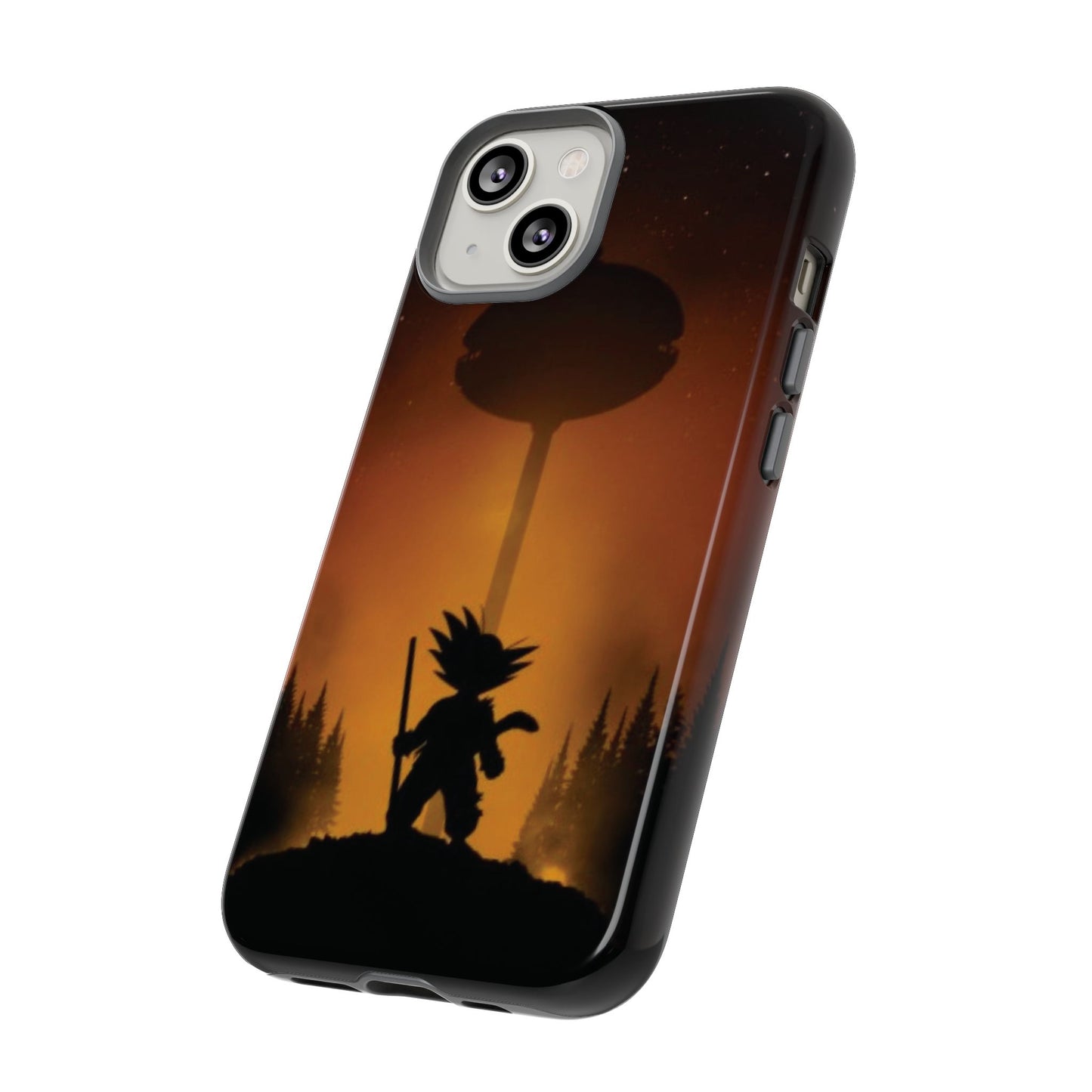 Kid Goku at Korin Tower Phone Case