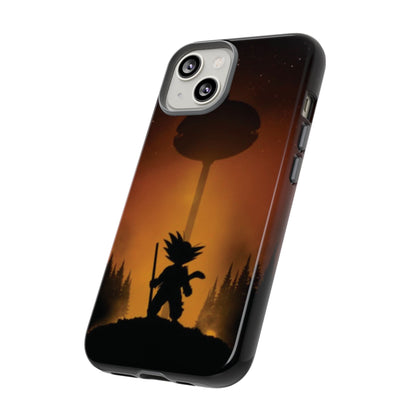 Kid Goku at Korin Tower Phone Case