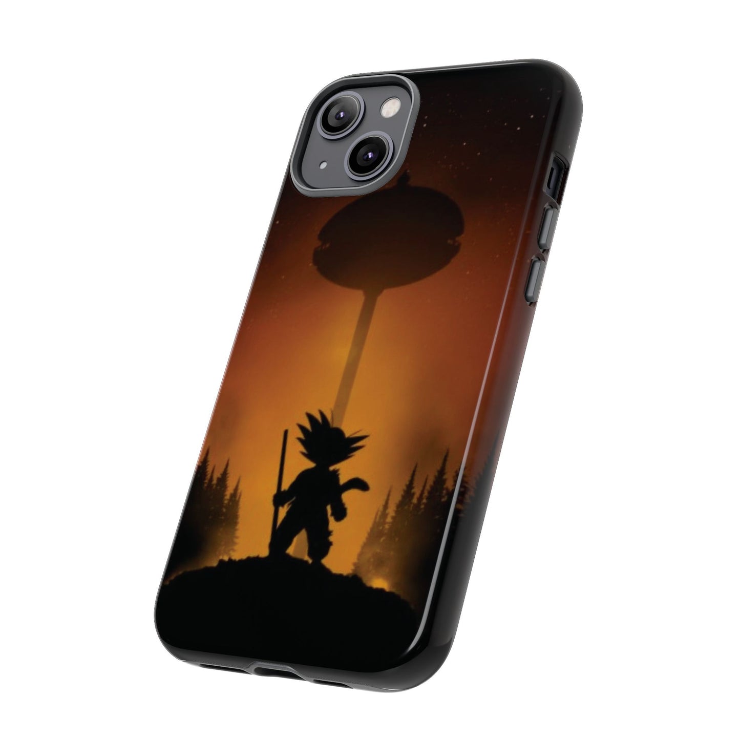 Kid Goku at Korin Tower Phone Case