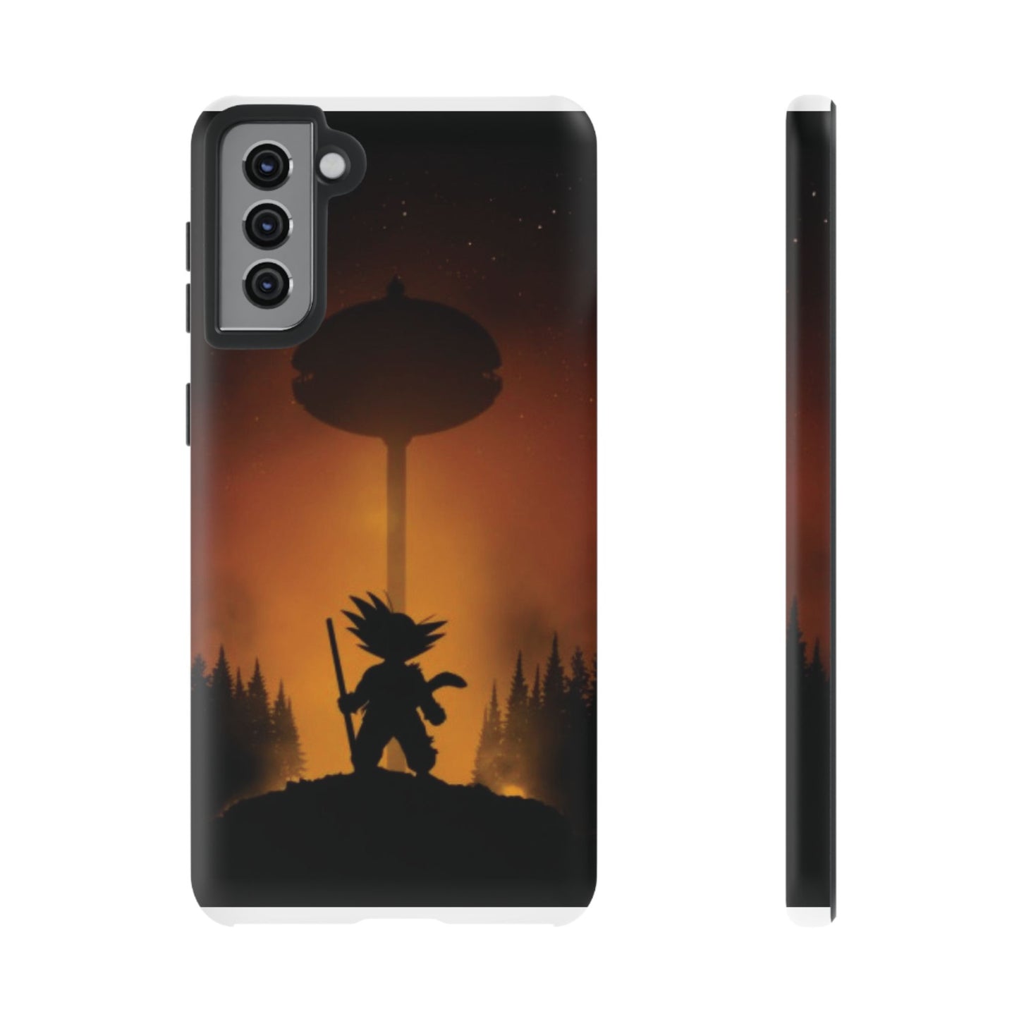 Kid Goku at Korin Tower Phone Case