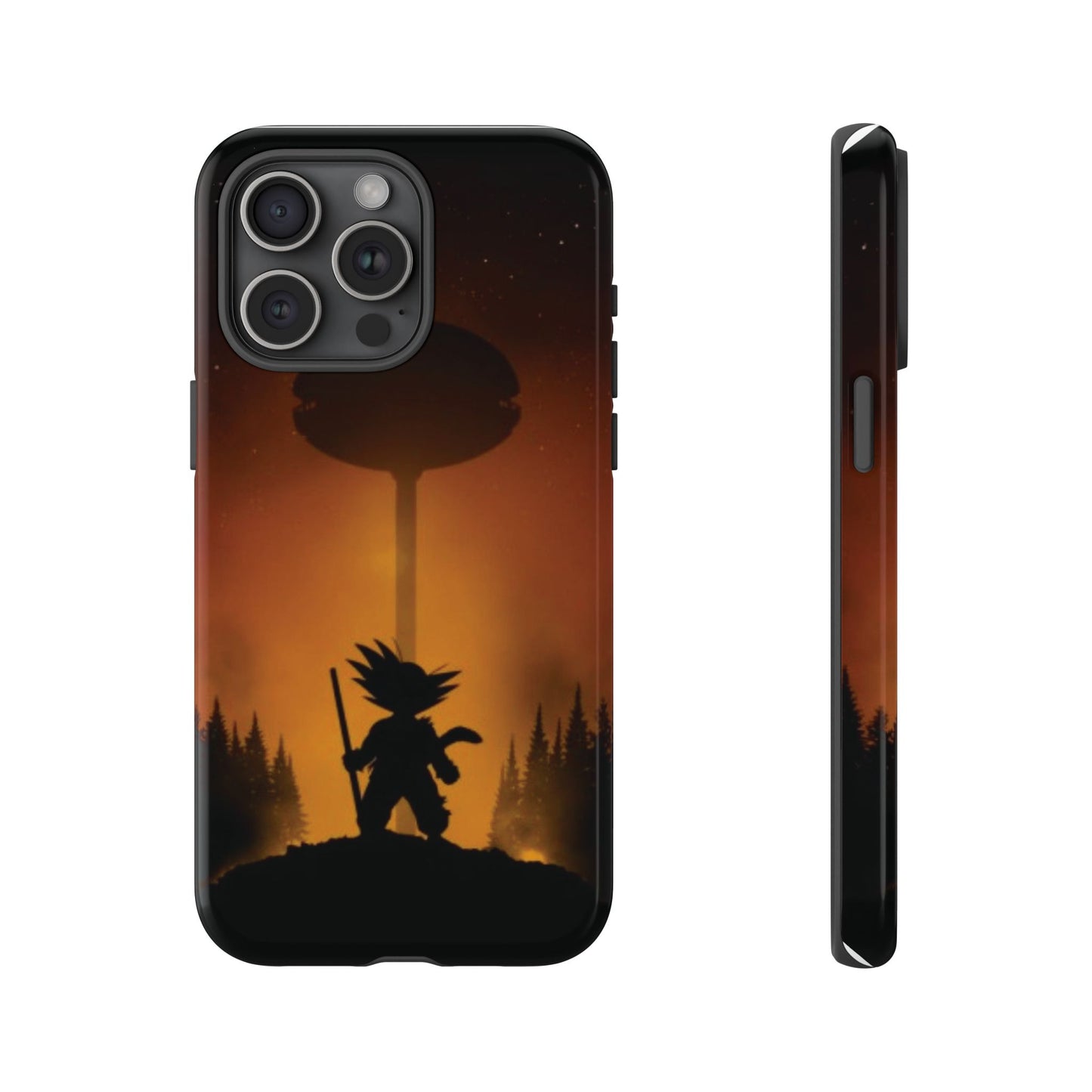 Kid Goku at Korin Tower Phone Case