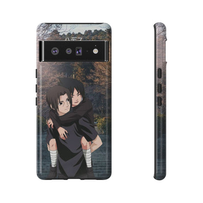 Itachi and Kid Sasuke Phone Case