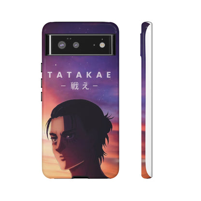 Eren Jaeger Tatakae Phone Case