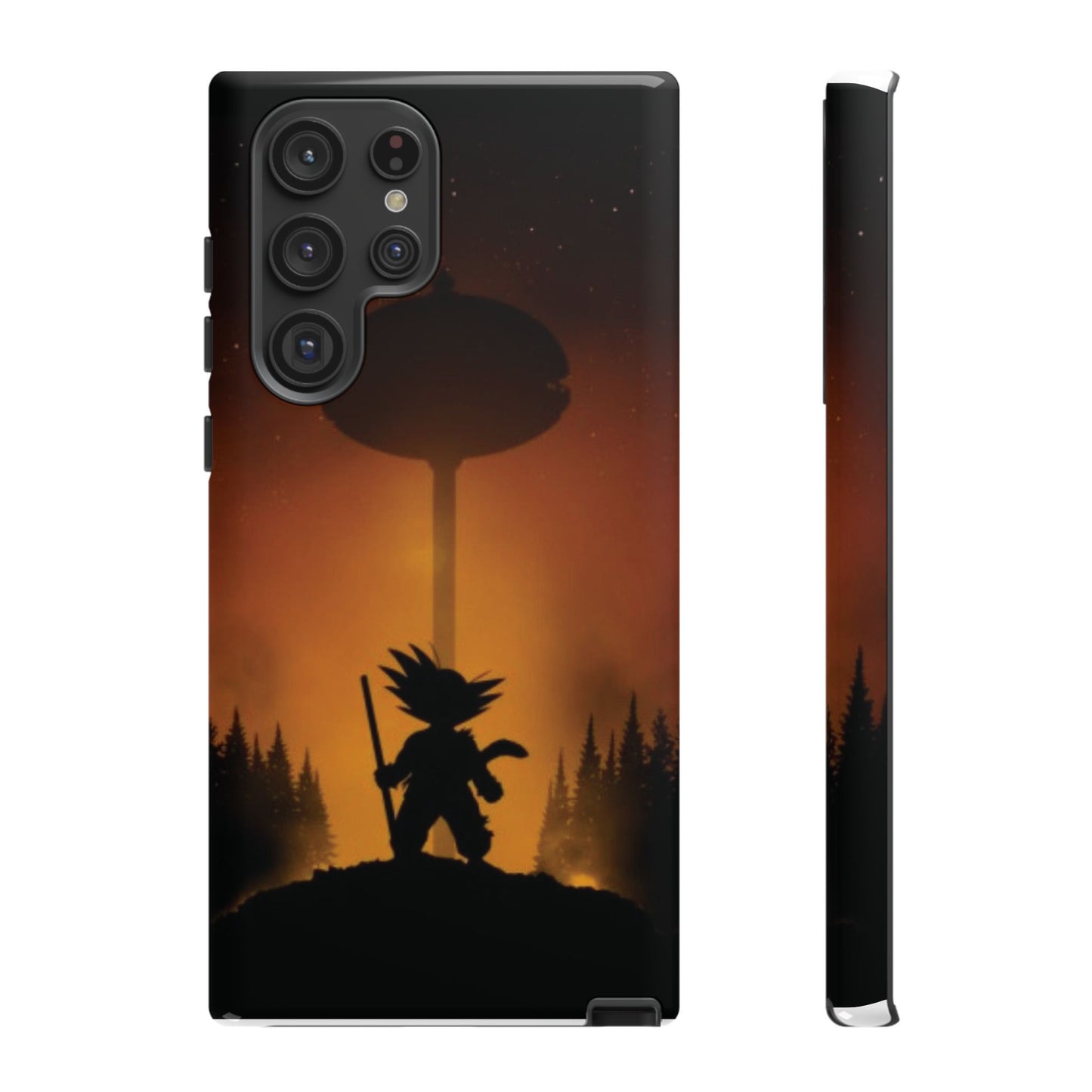 Kid Goku at Korin Tower Phone Case