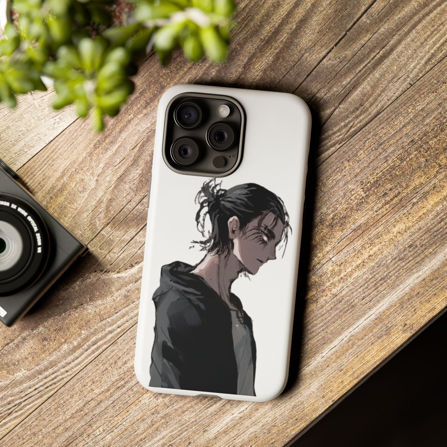 Eren Jaeger at Shiganshina Phone Case