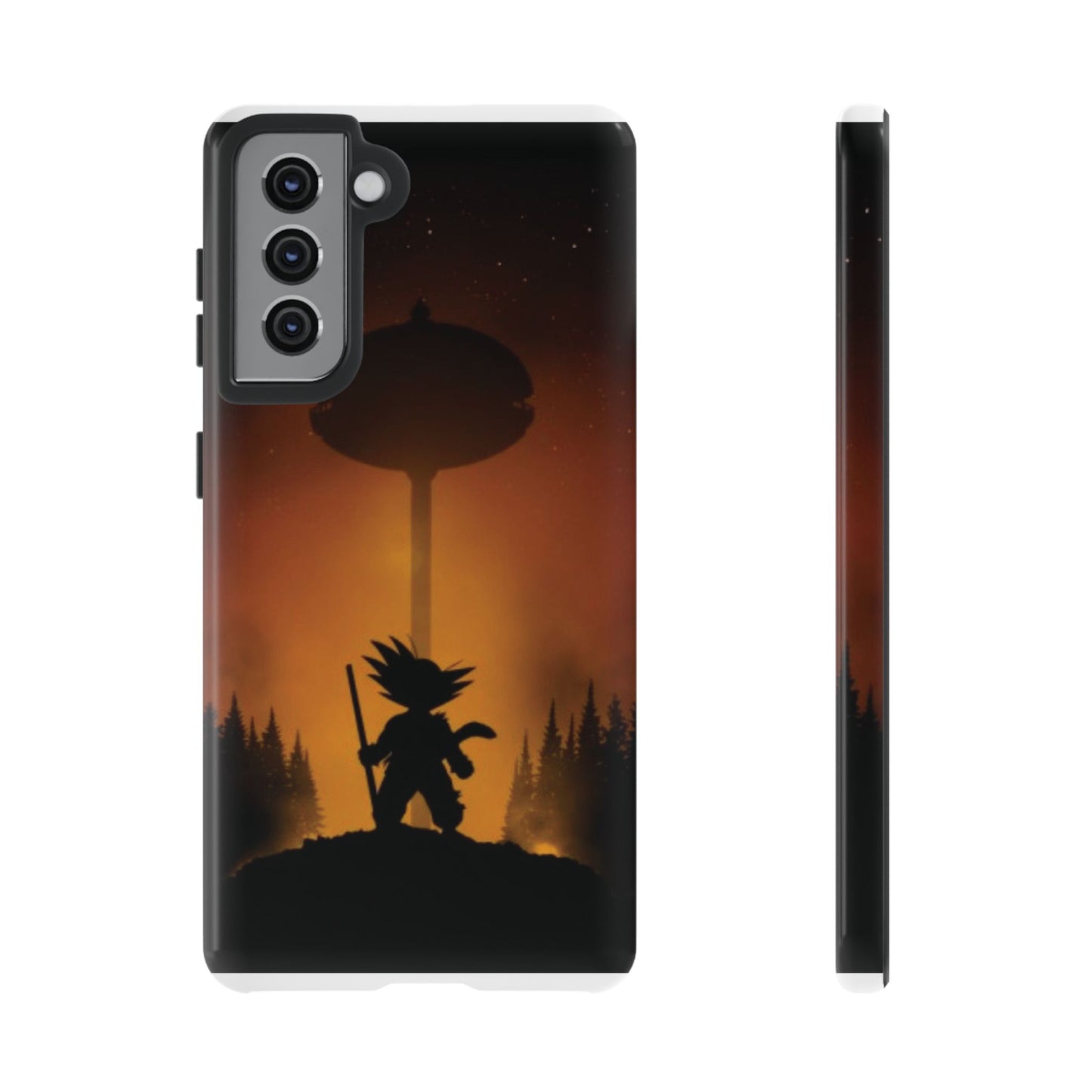 Kid Goku at Korin Tower Phone Case