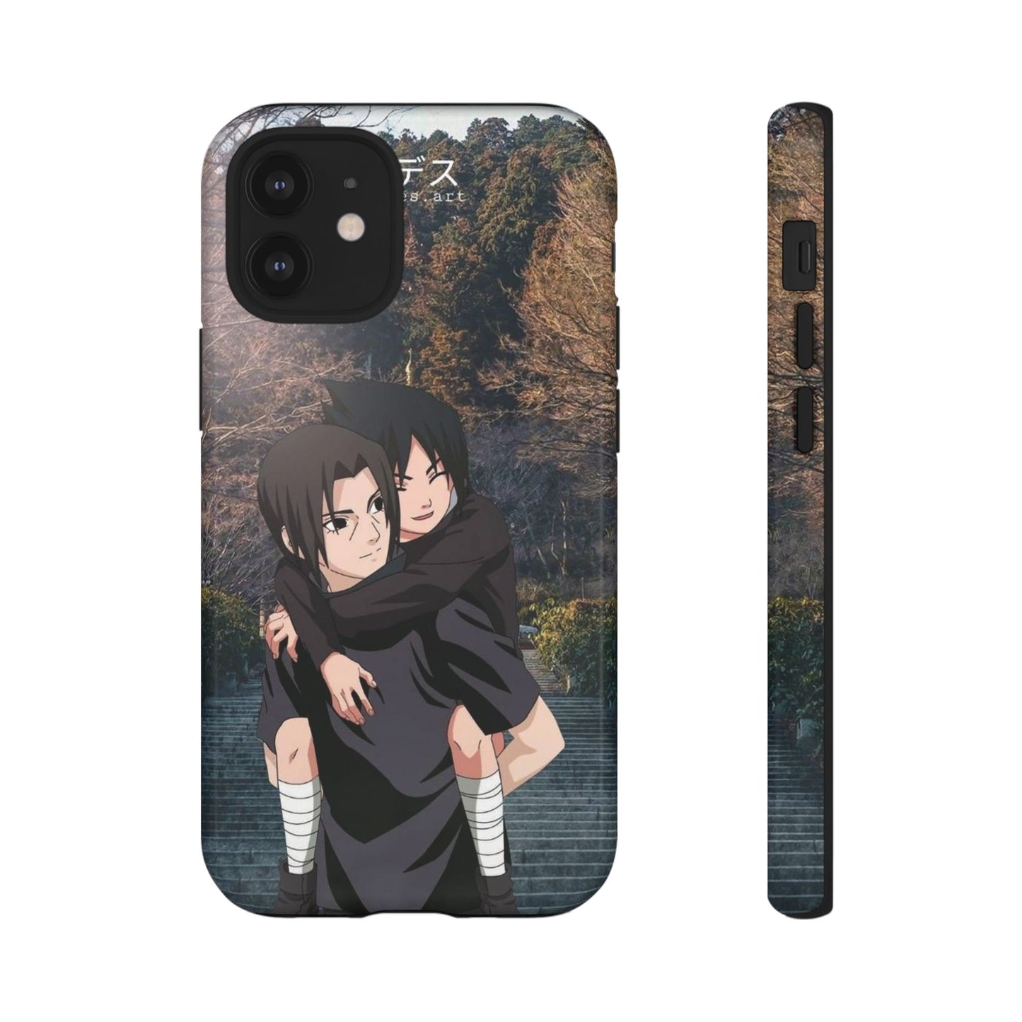 Itachi and Kid Sasuke Phone Case