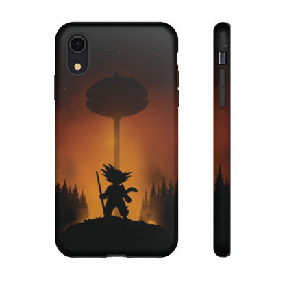 Kid Goku at Korin Tower Phone Case