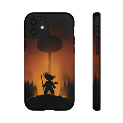 Kid Goku at Korin Tower Phone Case