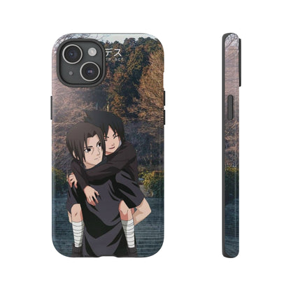 Itachi and Kid Sasuke Phone Case