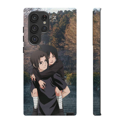 Itachi and Kid Sasuke Phone Case