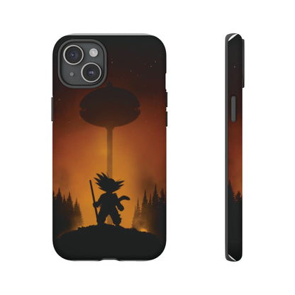 Kid Goku at Korin Tower Phone Case