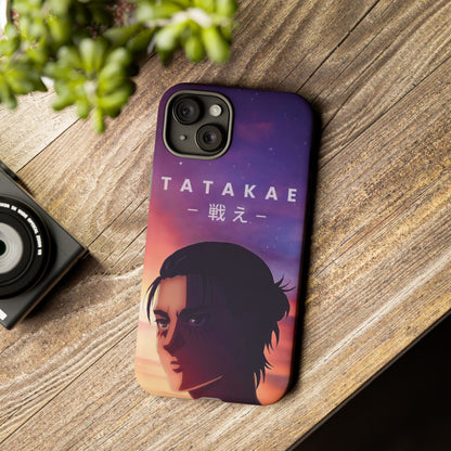 Eren Jaeger Tatakae Phone Case