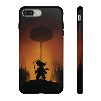 Kid Goku at Korin Tower Phone Case