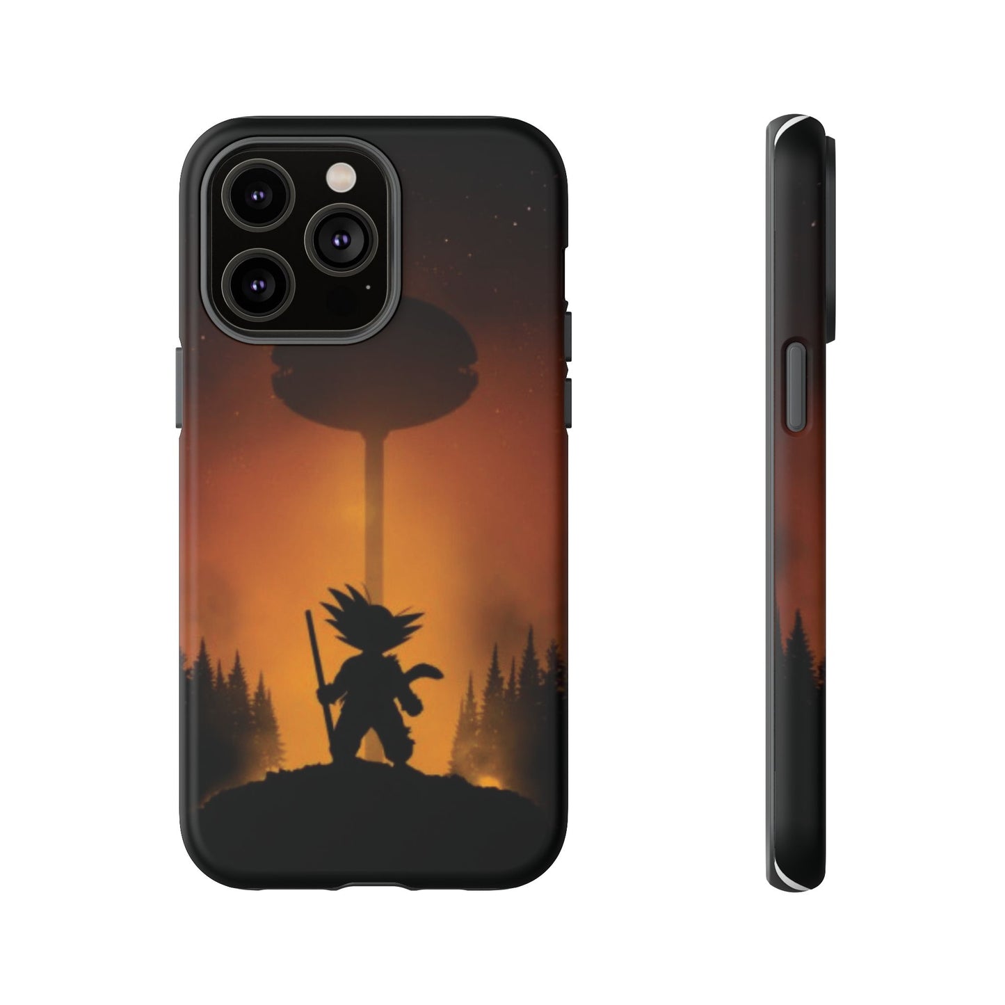 Kid Goku at Korin Tower Phone Case