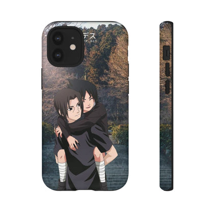 Itachi and Kid Sasuke Phone Case