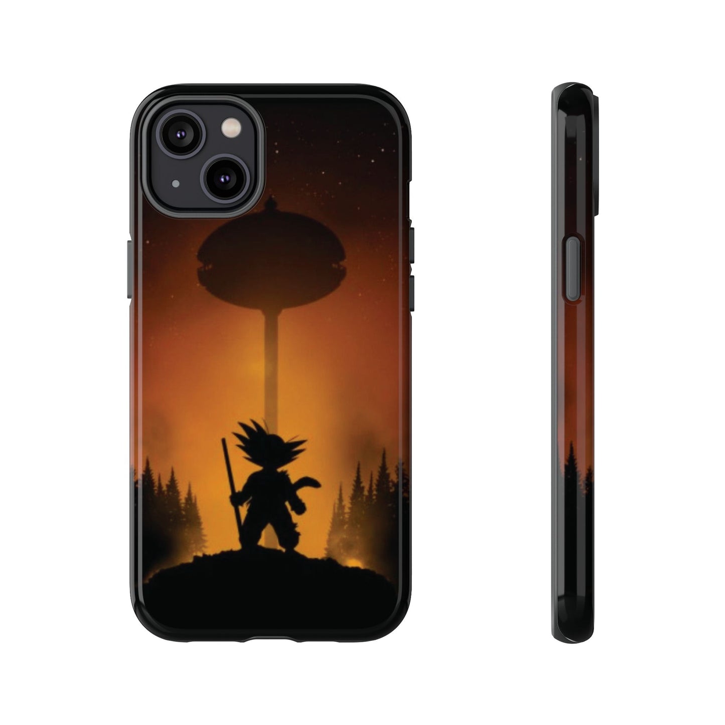 Kid Goku at Korin Tower Phone Case