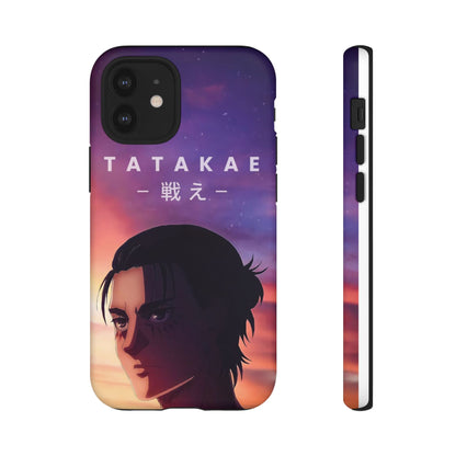 Eren Jaeger Tatakae Phone Case