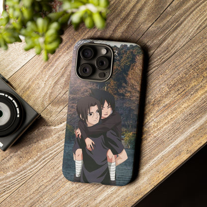 Itachi and Kid Sasuke Phone Case