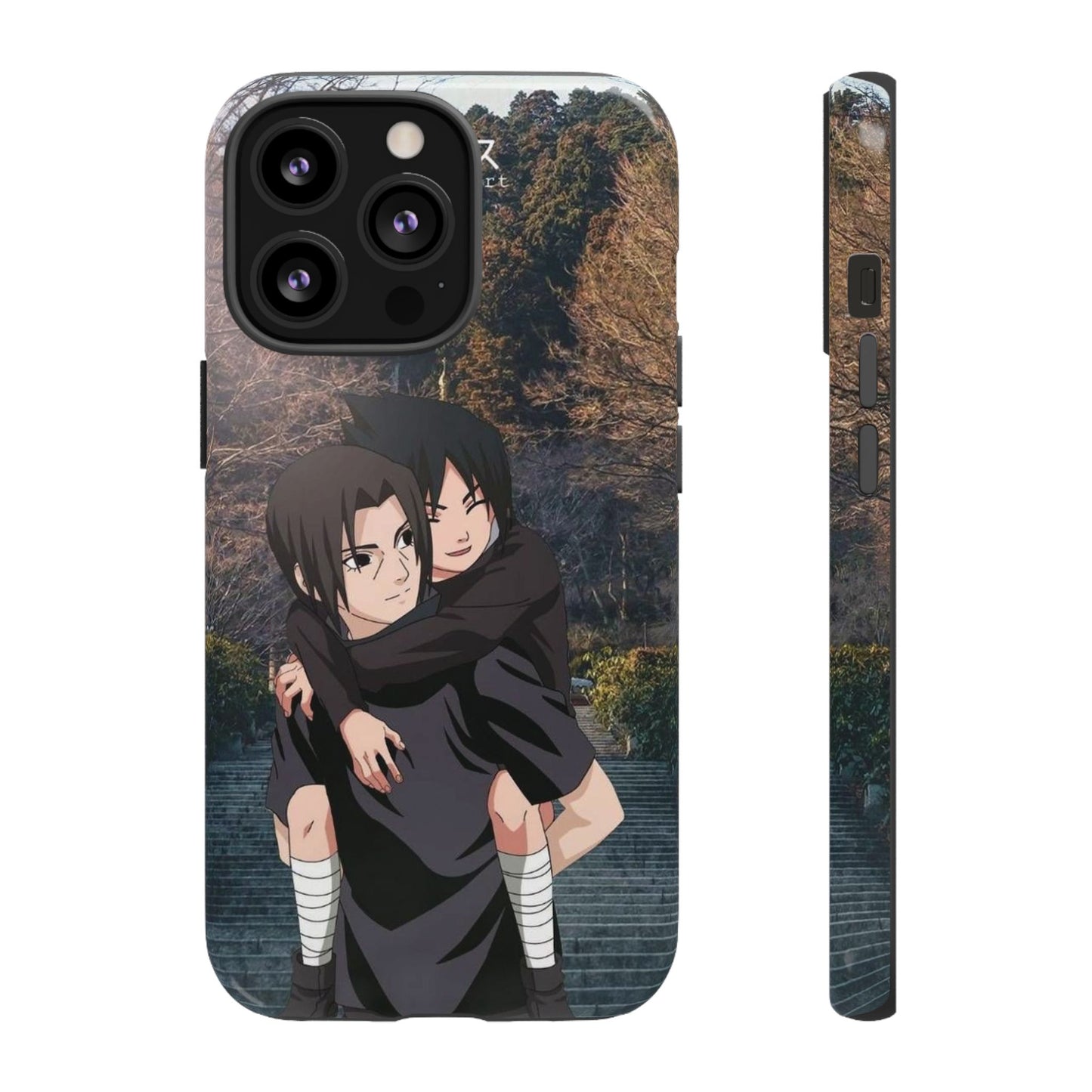 Itachi and Kid Sasuke Phone Case