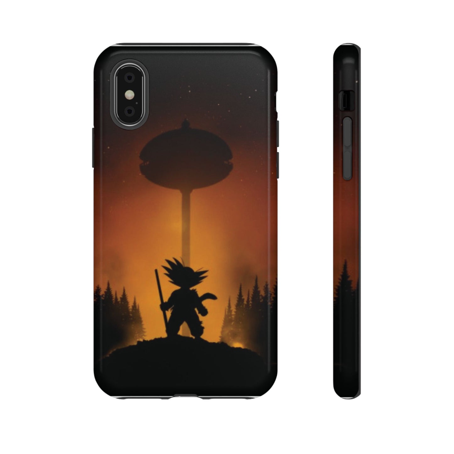 Kid Goku at Korin Tower Phone Case