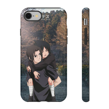 Itachi and Kid Sasuke Phone Case