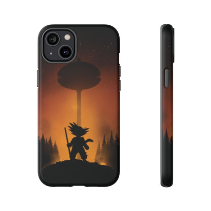 Kid Goku at Korin Tower Phone Case