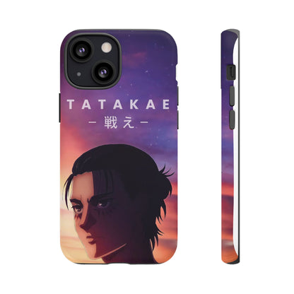 Eren Jaeger Tatakae Phone Case