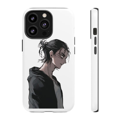 Eren Jaeger at Shiganshina Phone Case