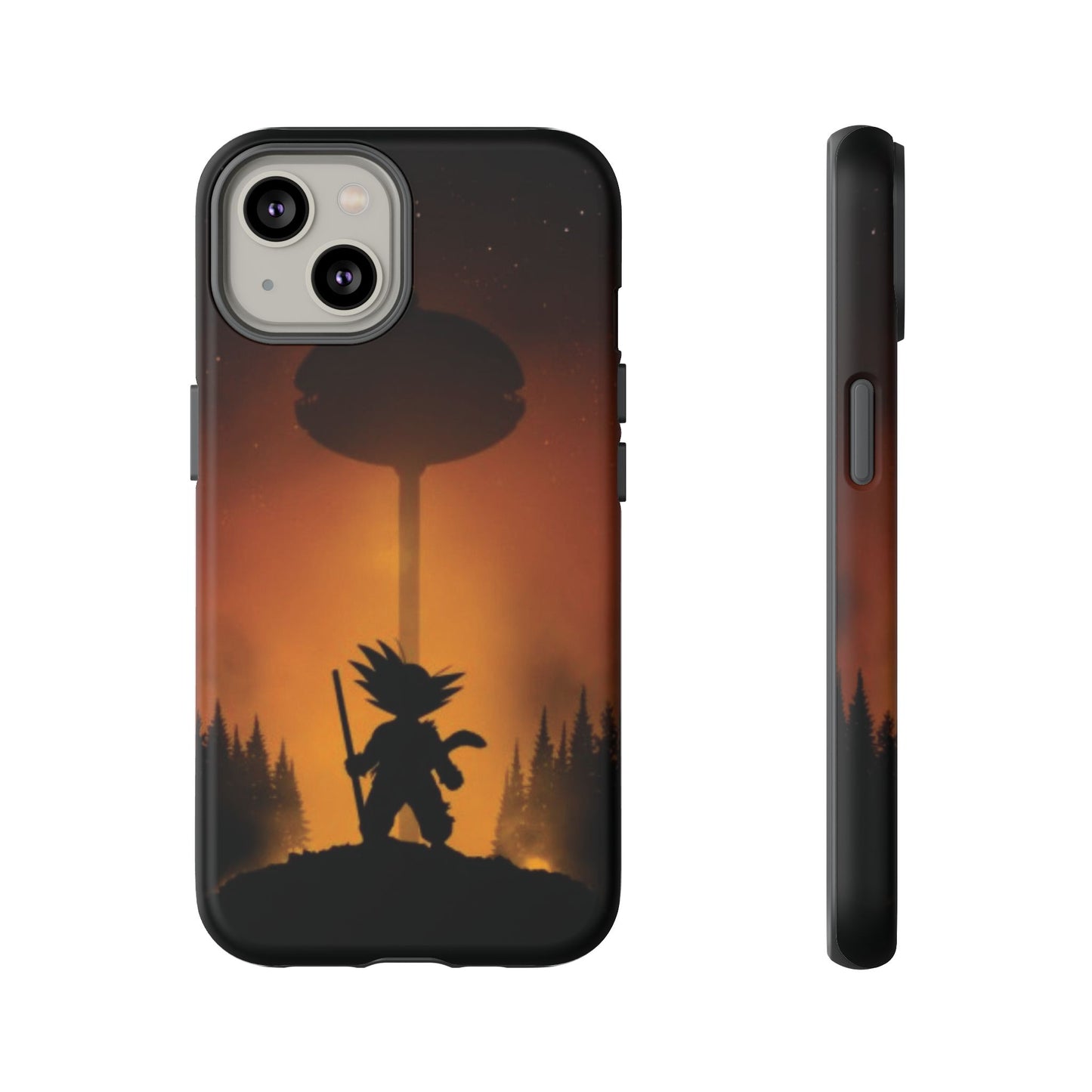 Kid Goku at Korin Tower Phone Case