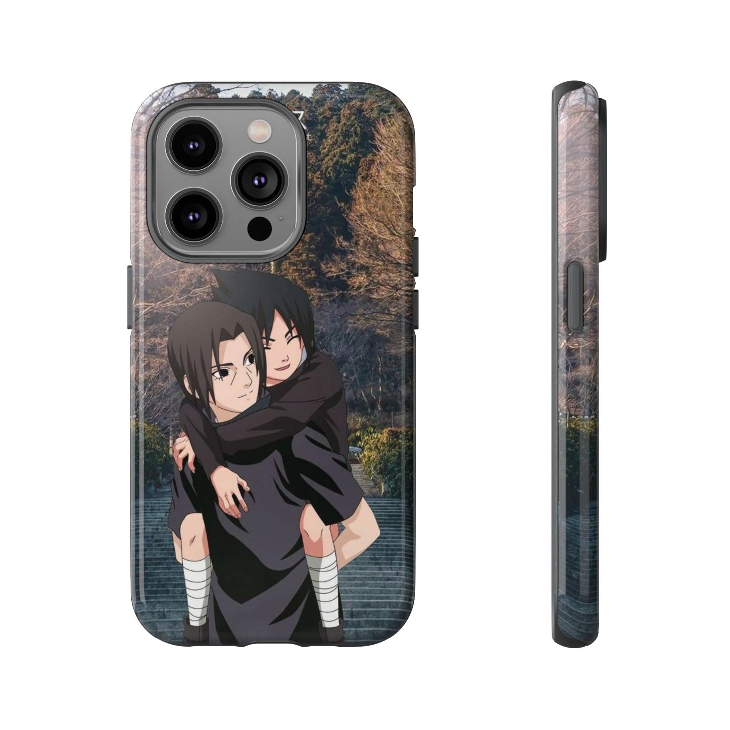 Itachi and Kid Sasuke Phone Case