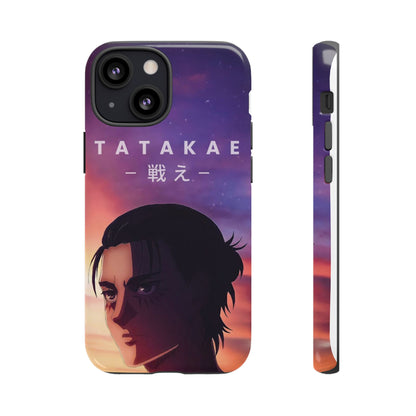 Eren Jaeger Tatakae Phone Case