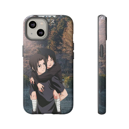 Itachi and Kid Sasuke Phone Case