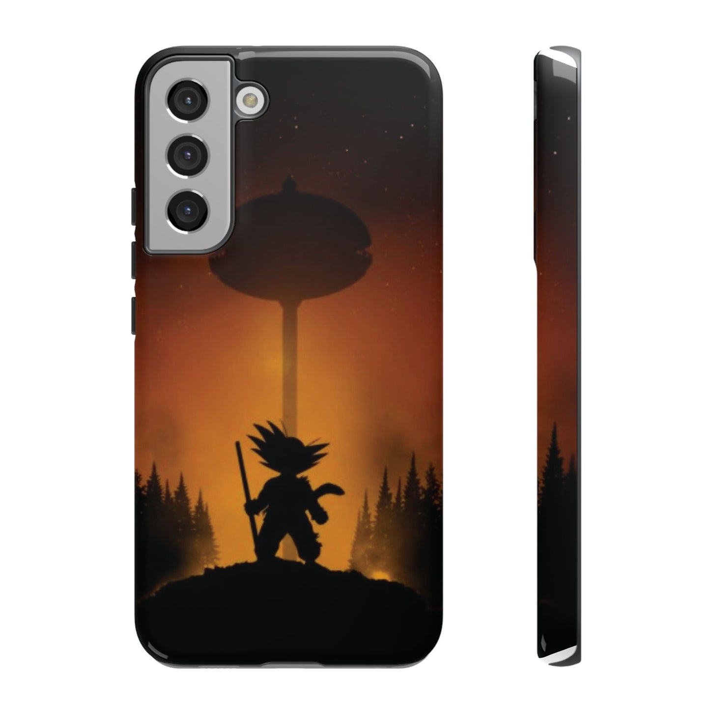 Kid Goku at Korin Tower Phone Case