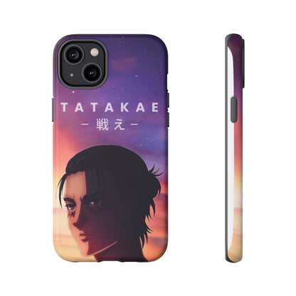 Eren Jaeger Tatakae Phone Case