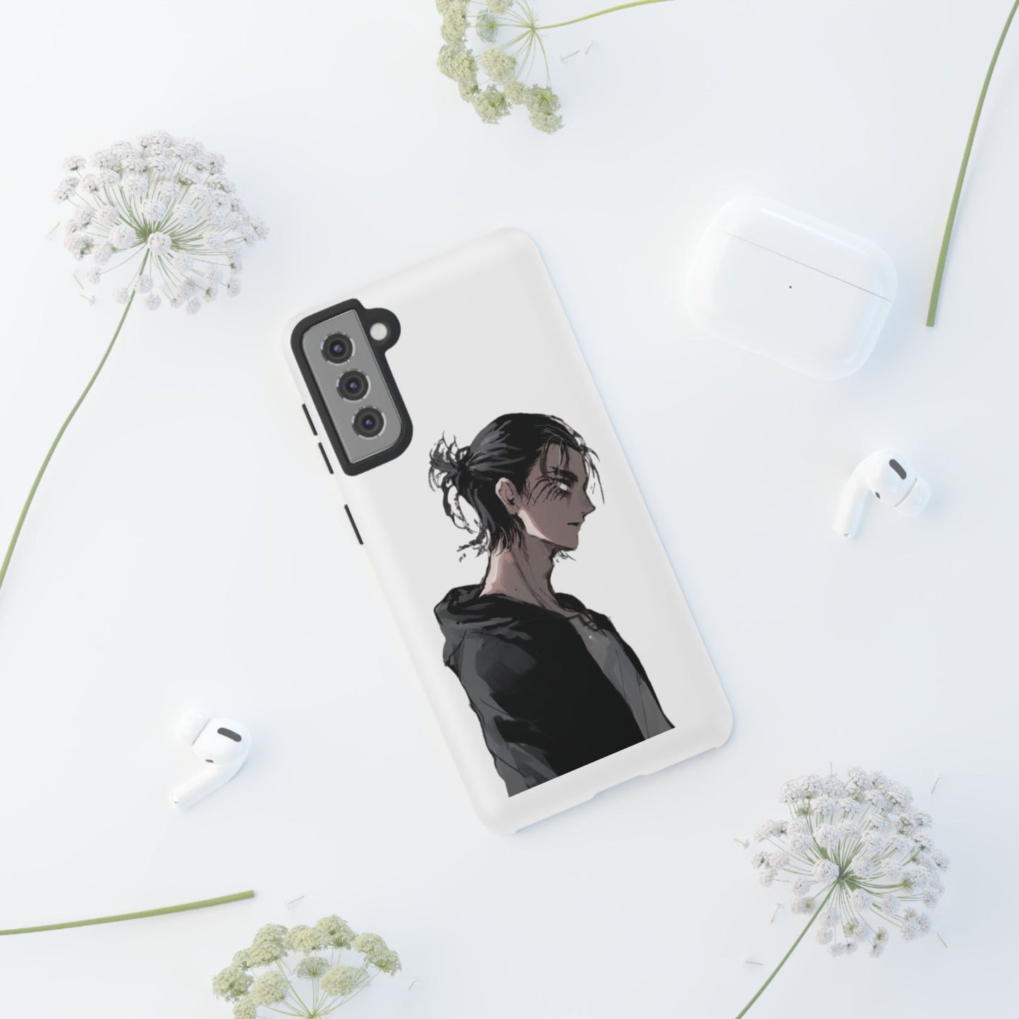 Eren Jaeger at Shiganshina Phone Case