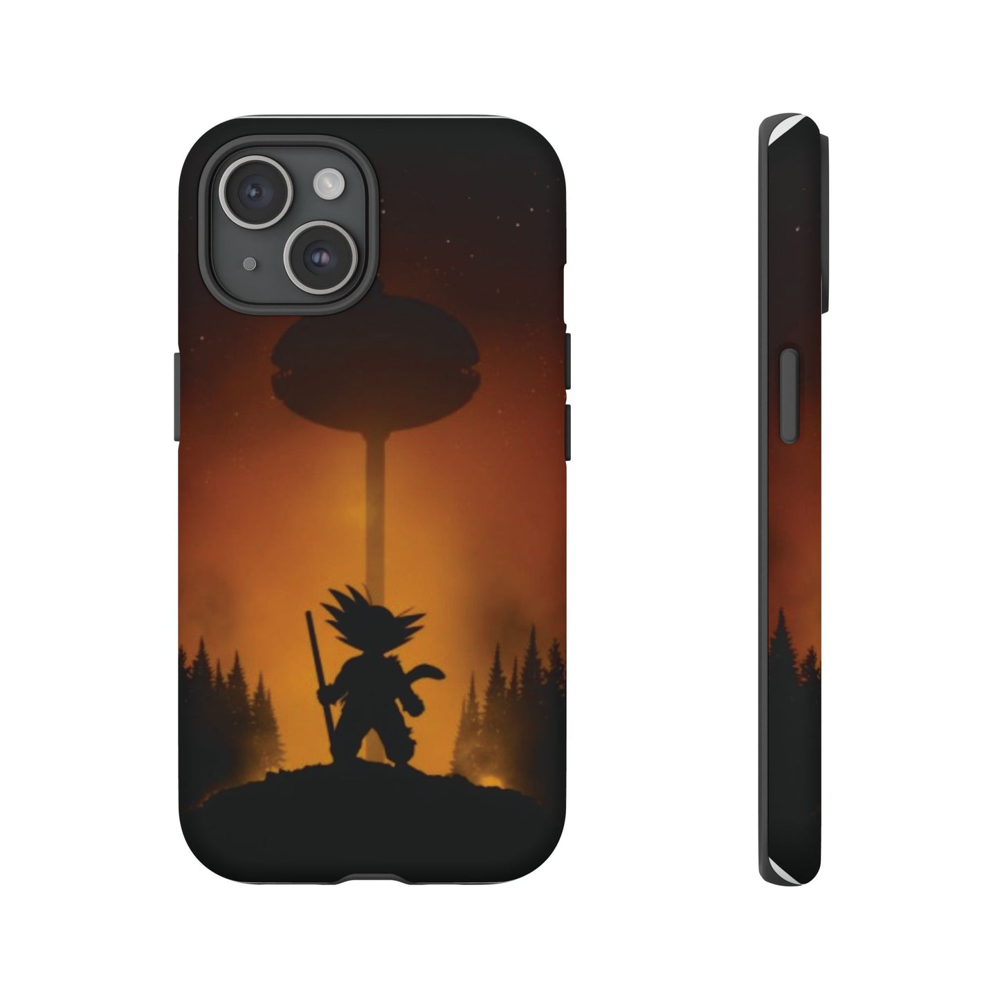 Kid Goku at Korin Tower Phone Case