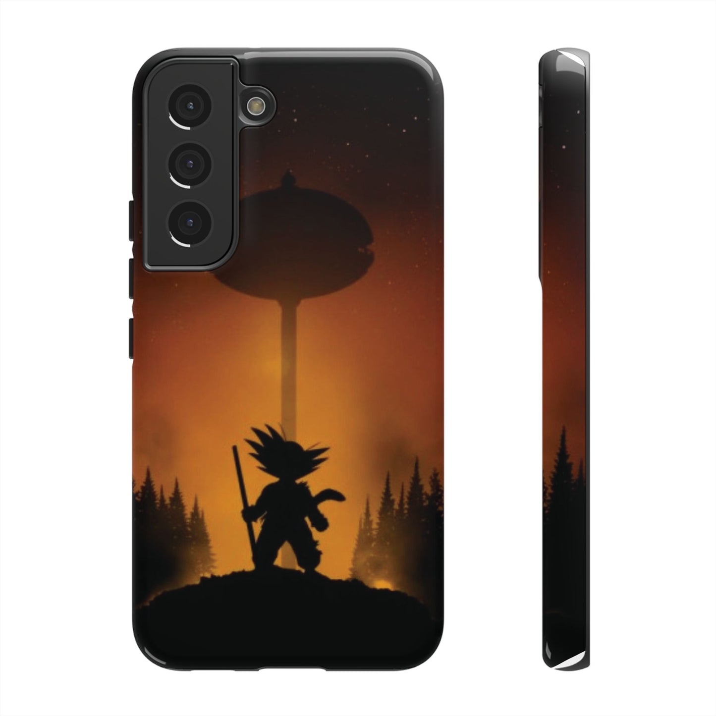 Kid Goku at Korin Tower Phone Case