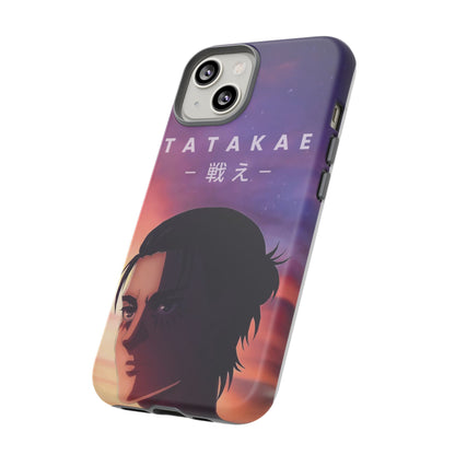 Eren Jaeger Tatakae Phone Case