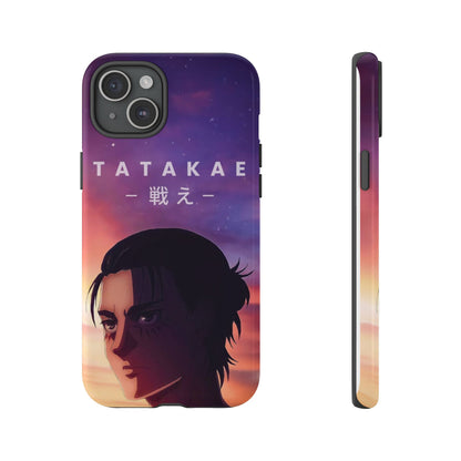 Eren Jaeger Tatakae Phone Case