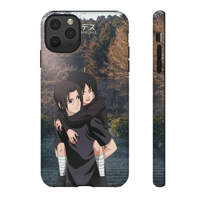 Itachi and Kid Sasuke Phone Case