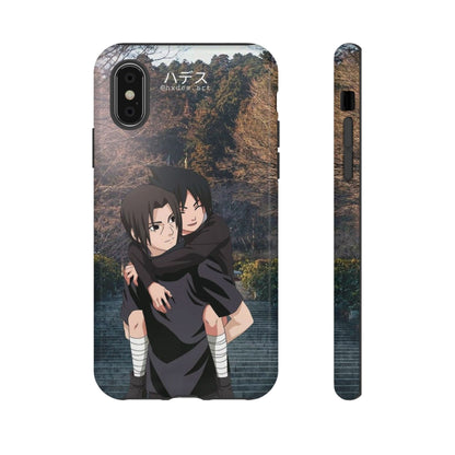 Itachi and Kid Sasuke Phone Case