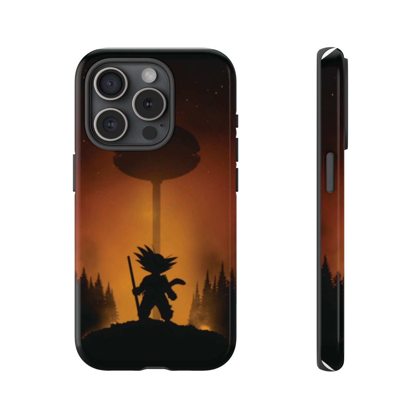 Kid Goku at Korin Tower Phone Case