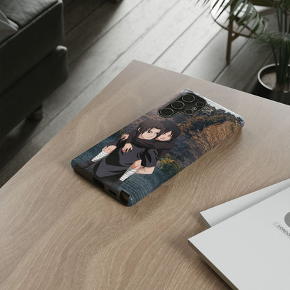 Itachi and Kid Sasuke Phone Case