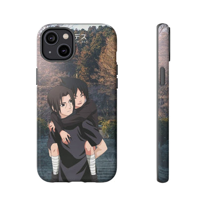 Itachi and Kid Sasuke Phone Case