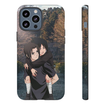 Itachi and Kid Sasuke Phone Case