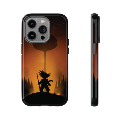 Kid Goku at Korin Tower Phone Case