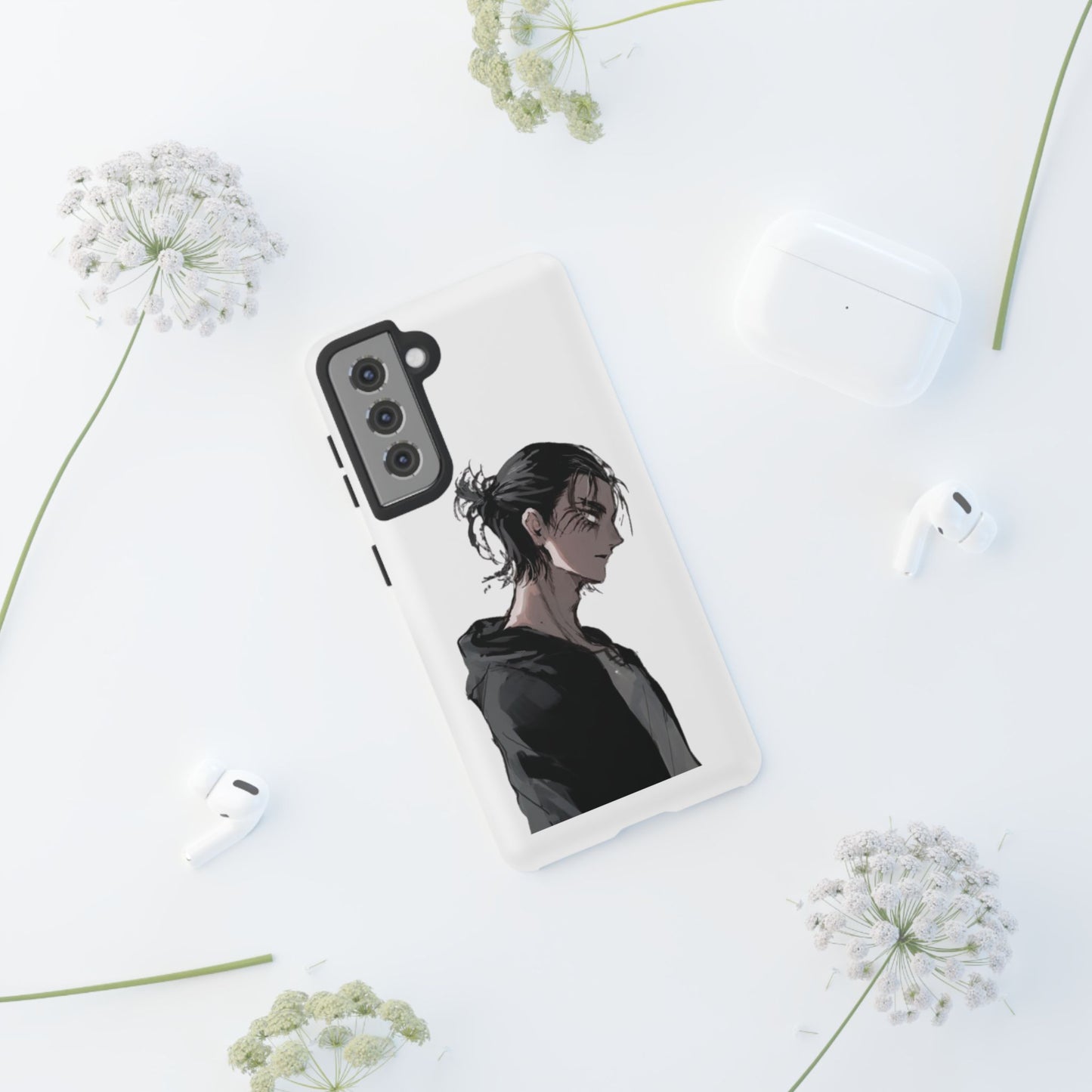 Eren Jaeger at Shiganshina Phone Case